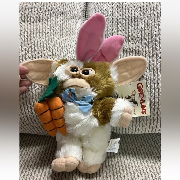 2002 Gremlins Gizmo Easter Bunny Rabbit Ears Nanco Mogwai 12" - Picture 2 of 6